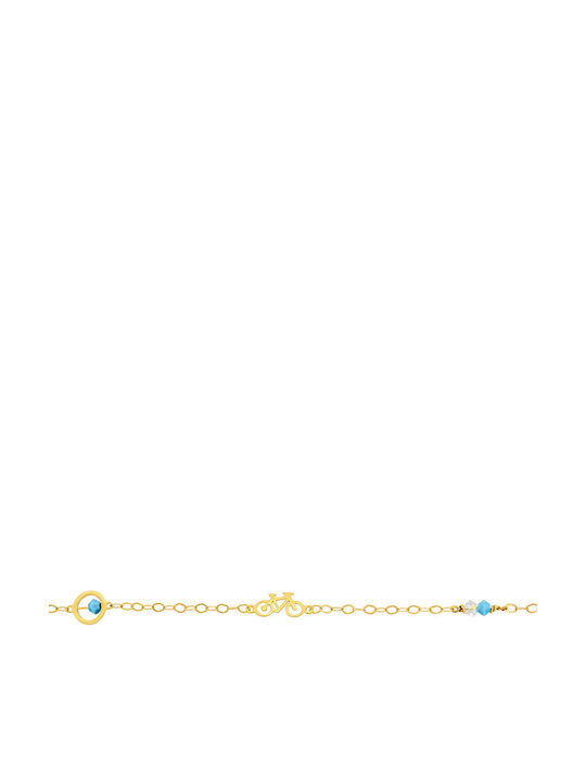 Savvas Design Brățară Lanț Aur 14K