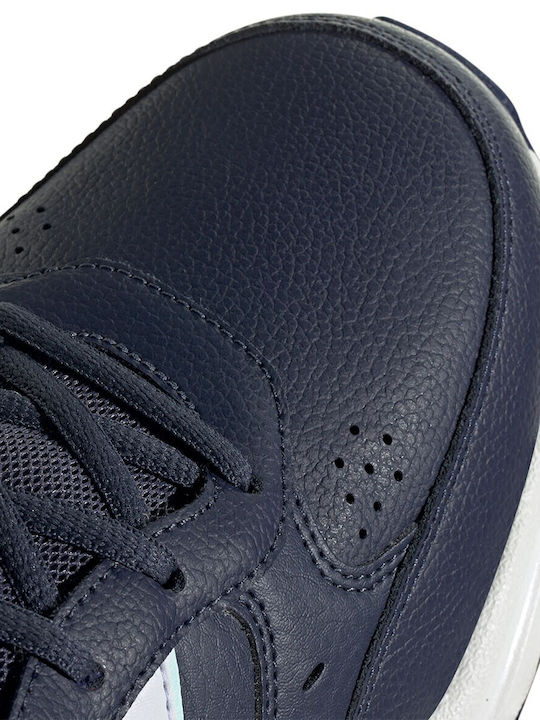 Running Мъжки Чънки Маратонки Navy Blue-white