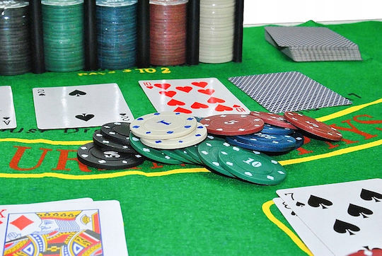 Set 200 Poker Chips 11.5gr in Metallic Box