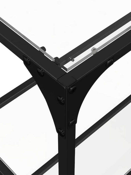 Konsole Transparent L194.5xB30xH81cm
