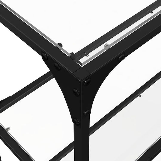 Konsole Transparent L118.5xB30xH81cm