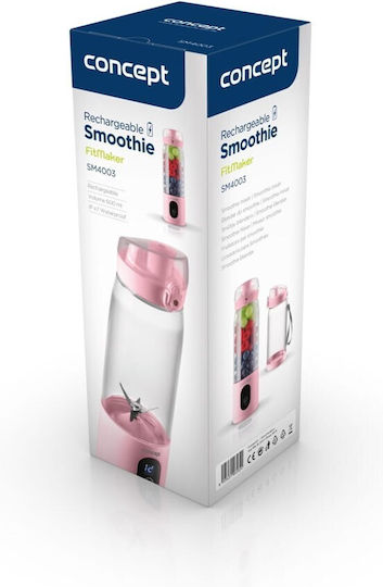 Concept Mixer mit Kunststoffkanne 580 ml 315W Rosa SM4003