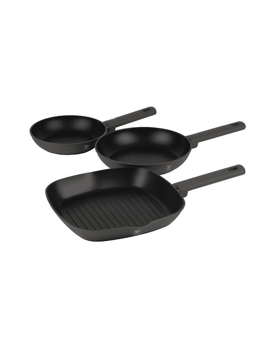 Berlinger Haus Berlinger Haus Aluminum Pans Set Anthracite Collection with Non-stick Interior Coating 3 Pieces