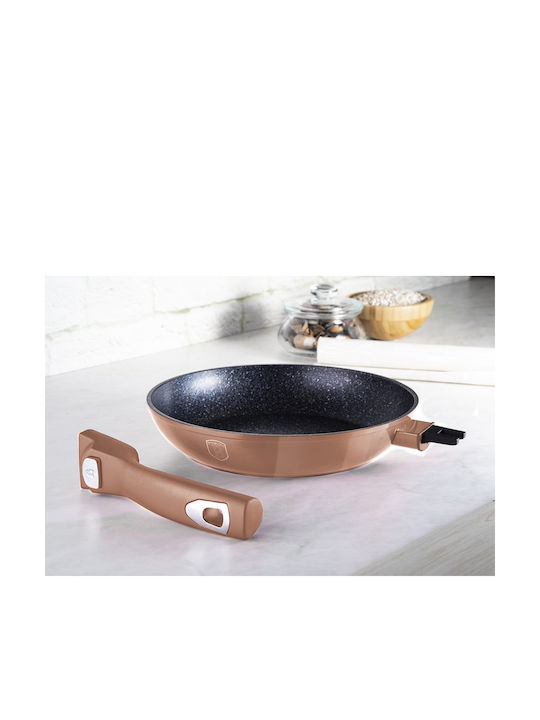 Berlinger Haus Berlinger Haus Pfannen-Set aus Aluminium Rose Gold mit Antihaftbeschichtung 3-teilig