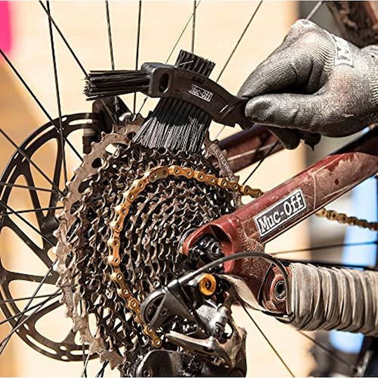 Muc-Off Premium Pinsel Set Motorradreinigungsbürsten 3 Stück