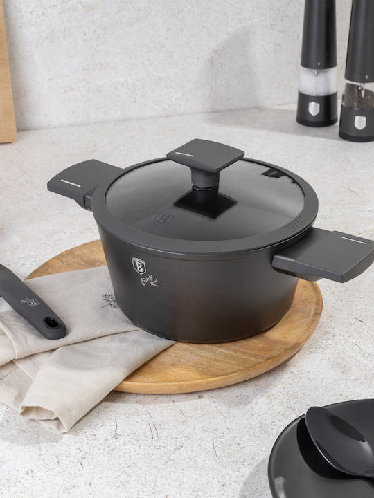 Berlinger Haus Anthracite Collection Deep Pot made of Aluminum 2.5lt / 20cm