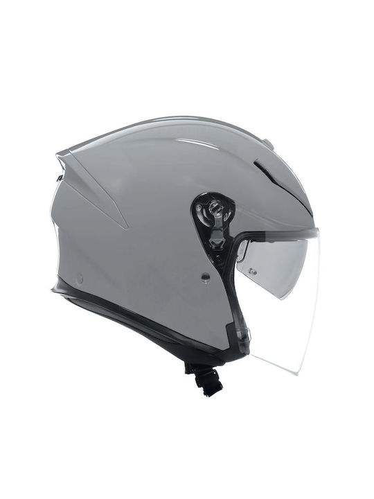 AGV K5 Jet Evo Nardo Grey Motorcycle Helmet Jet ECE 22.06