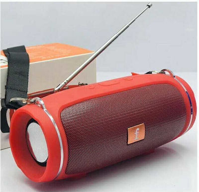 Mini4+ Bluetooth Speaker 6W with Radio and Battery Life up to 6 hours Red