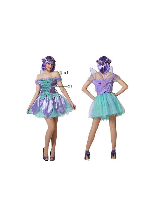 Costum de carnaval pentru adulți Zână mov