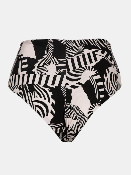 High-Waisted Brazil Bikini Bottoms