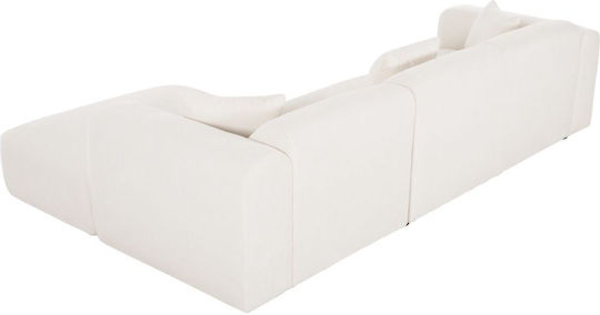 Bricken Ecke Sofa mit Rechte Ecke Weiß 282x160x72cm