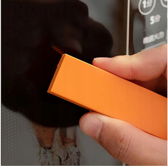 Eraser Zola Cleaning Glass Metal Rubber Orange 8x2.5x1.3 Cm