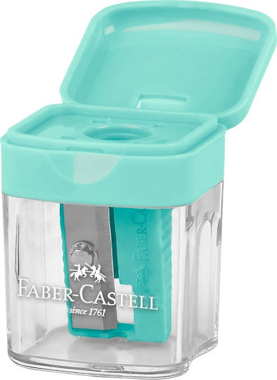 Faber-Castell Mini Box Plastic Ascuțitoare Verde Butoiaș 1buc
