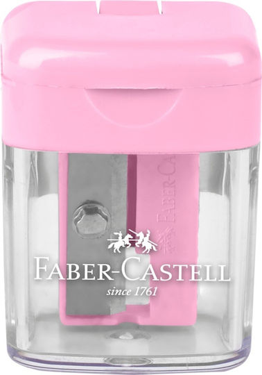 Faber-Castell Mini Box Plastic Ascuțitoare Verde Butoiaș 1buc