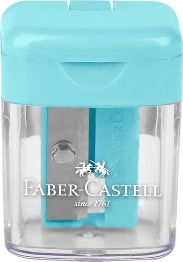 Faber-Castell Mini Box Plastic Ascuțitoare Verde Butoiaș 1buc