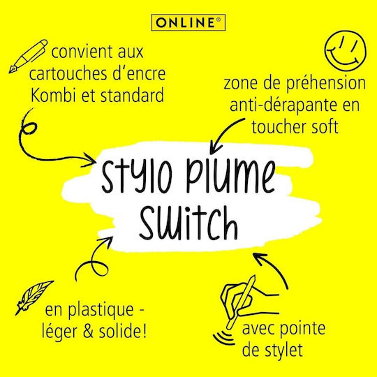 Online Stilou Fine din Plastic