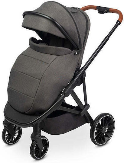 Caretero Ratio Καρότσι Μωρού Dark Grey