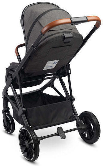 Caretero Ratio Καρότσι Μωρού Dark Grey