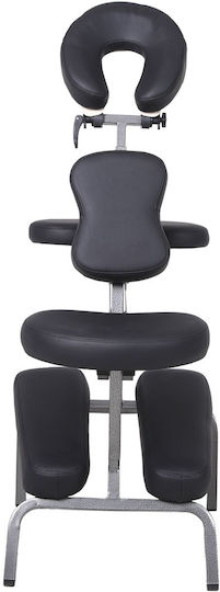 Mobiak Folding Black Massage and Physiotherapy Chair 75x49cm