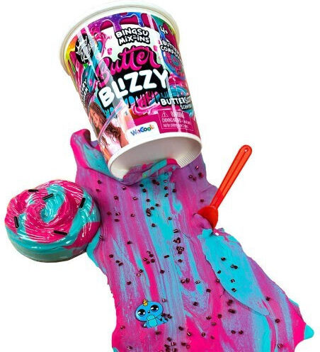 Gama Brands Slime Fluffy Butter Blizzy με Έκπληξη Verry Berry Scented για Παιδιά 4+ Ετών