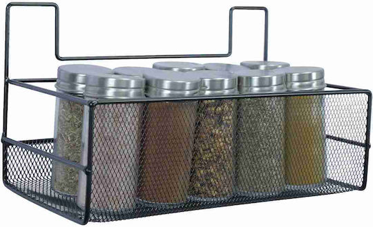 Uncle George Pendant Metal Shelf 26x14x14cm Black