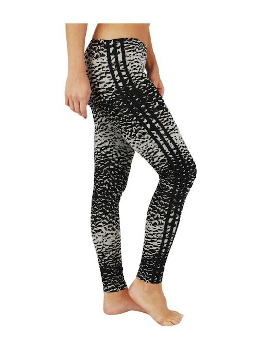 Adidas Helsinki Ice Frauen Lang Leggings Schwarz