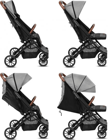 Kidwell Colmer Καρότσι Μωρού Kατάλληλο για Nεογέννητο Cool Grey 8kg