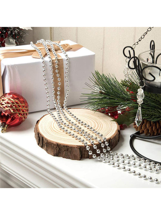 Dekorative Perlen Weihnachtsbaum Zola Perlweiß 5m Verschiedene Größen