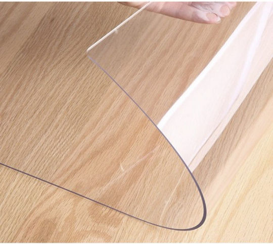 Transparenter Schutz für Küchenarbeitsplatten Tisch Schreibtisch Zola Polycarbonat 120 x 60 cm 1 mm Stärke
