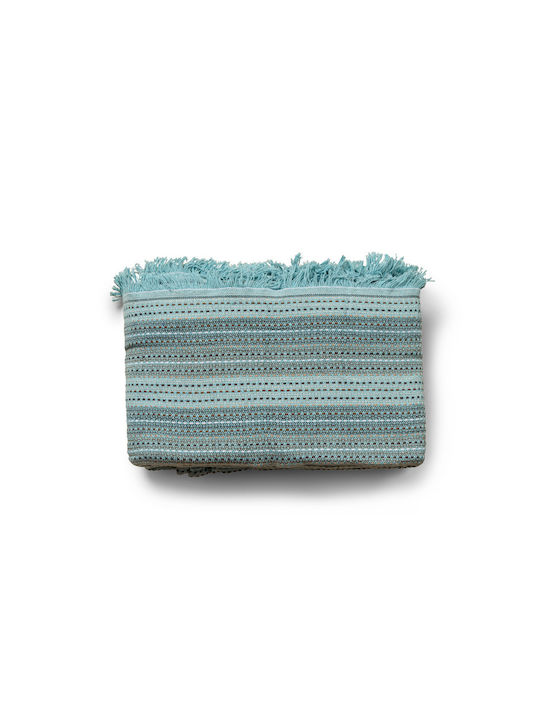 Mc Decor 33001 Ριχτάρι Τριθέσιου Καναπέ 170x280εκ. Aqua - Mcdecor