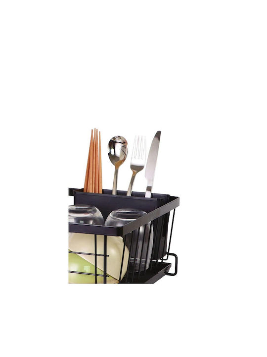 Cheffinger Στραγγιστήρι Νεροχύτη Μαύρο 42.5x28x27cm