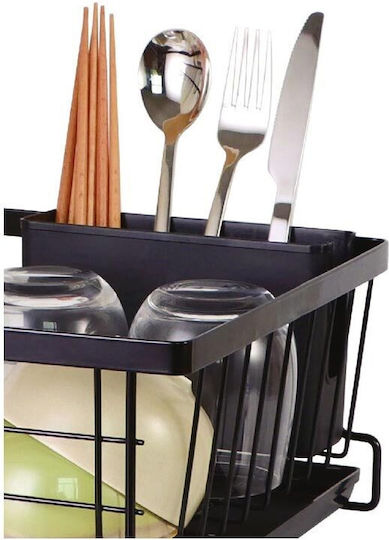 Cheffinger Spülbeckenablauf Schwarz 42.5x28x27cm