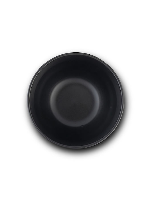 Nava Cereal Serving Bowl Round Ceramic Black 1pcs