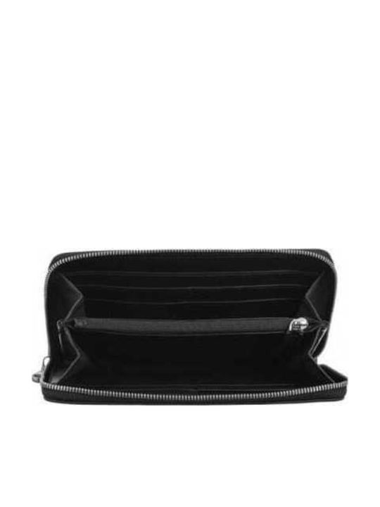 Sculpted Large Women's Wallet Classic Black