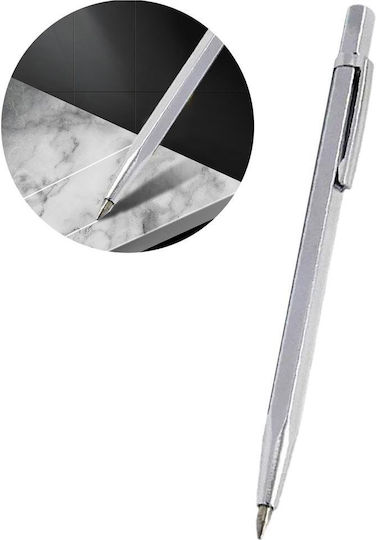 Scriber Stylus Metal Plates Zola Stainless Steel 14 Cm Silver