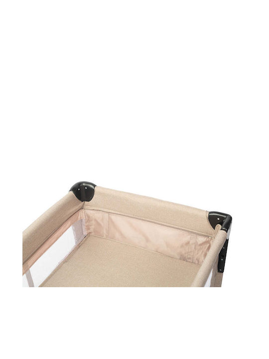 Caretero Esti Playpen 2 Levels with Mattress Brown 126x65cm