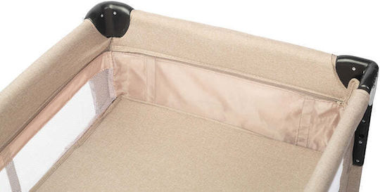 Caretero Esti Playpen 2 Levels with Mattress Brown 126x65cm