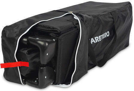 Caretero Esti Playpen 2 Levels with Mattress Black 126x65cm