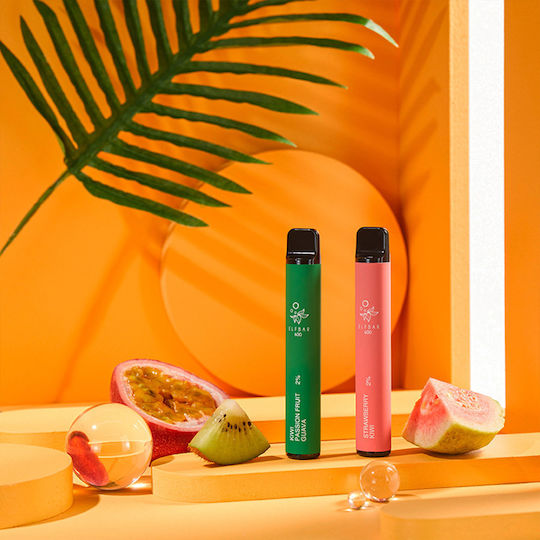 Elf Bar 600 Disposable E-Cigarette 600 Puffs Razz Blue Lemonade 2ml 18mg Blue