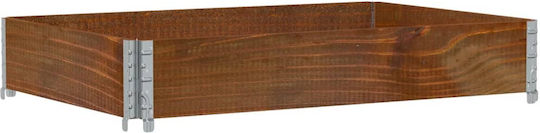 vidaXL Pallet Collar 120cmx80cmx21.5cm