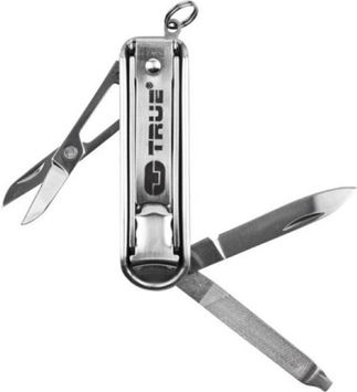 True Utility Multi-tool Keychain with Blade made of Stainless Steel in Sheath