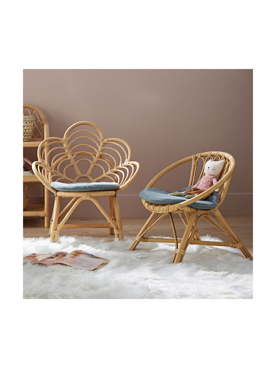 La Redoute Interieurs Perna Scaunului De Grădină Rotundă Din Catifea 38x38cm