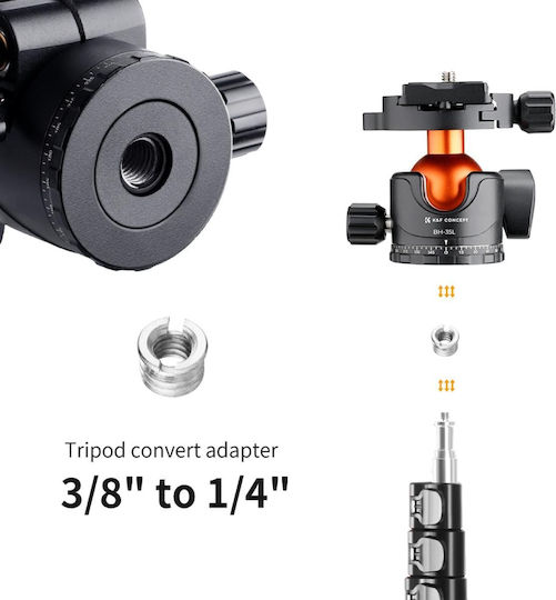 K&F Concept 360 Degree Αξεσουάρ Στήριξης Φωτογραφικής