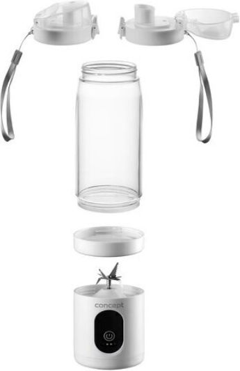 Concept Μπλέντερ με Πλαστική Κανάτα 600 ml Λευκό SM400