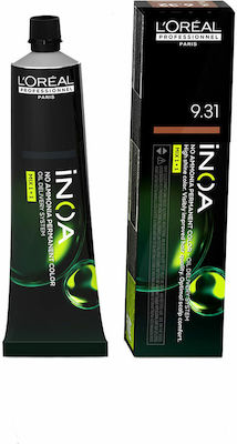 L'Oreal Professionnel Inoa Hair Dye no Ammonia 9.31 60gr