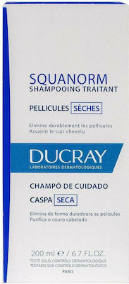 Ducray Squanorm Shampoos Against Dandruff for Dry Hair 200ml