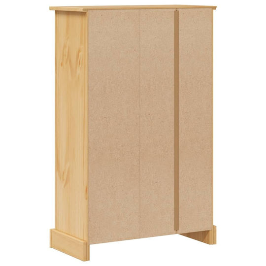 vidaXL Badezimmerschrank B70xT33xH110cm Braun