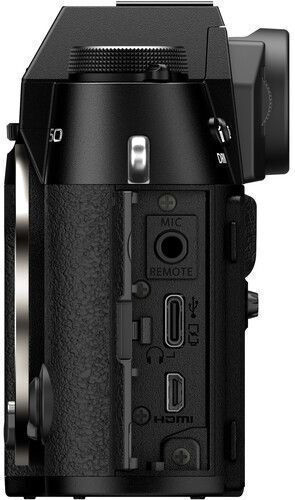 Fujifilm X-T50 Spiegellose Kamera Kit (XF 16-50mm F/2.8-4.8 R LM WR) Schwarz
