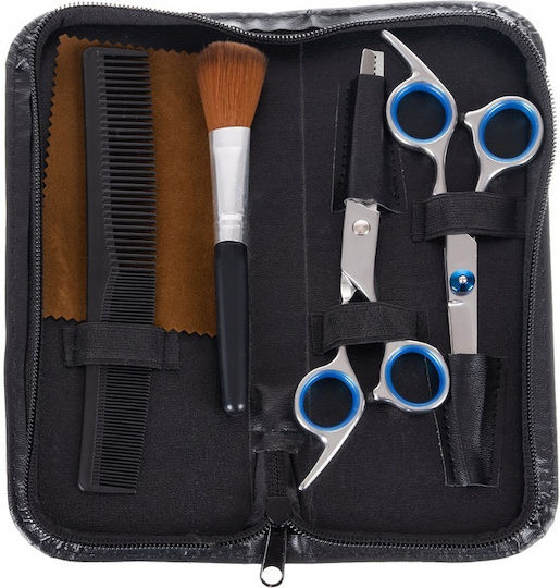 Set de Accesorii pentru Tuns Zola Pelerină Foarfecă Pieptene Perie