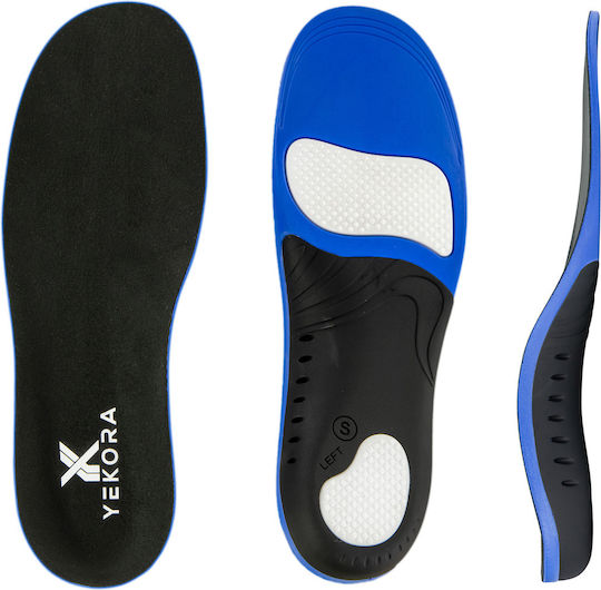 Yekora Foot Expert Анатомични Ортопедични Стелки за Обувки с Пяна с Памет 2 Броя